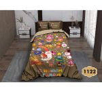 سرویس روتختی طرح سه بعدی دیجیتال یک نفره فالنا کد 1122