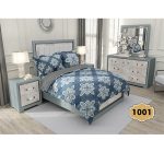 سرویس روتختی طرح سه بعدی دیجیتال دو نفره فالنا کد 1001