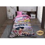سرویس روتختی طرح سه بعدی دیجیتال یک نفره فالنا کد 1035