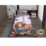 سرویس روتختی طرح سه بعدی دیجیتال یک نفره فالنا کد 1083