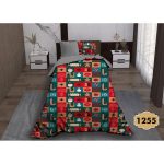 سرویس روتختی طرح سه بعدی دیجیتال یک نفره فالنا کد 1255