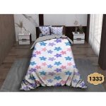 سرویس روتختی طرح سه بعدی دیجیتال یک نفره فالنا کد 1333
